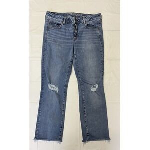 American Eagle Super Stretch Blue Jeans Womens Size 14